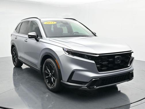 Lunar Silver Metallic 2023 Honda CR-V Hybrid Sport FWD