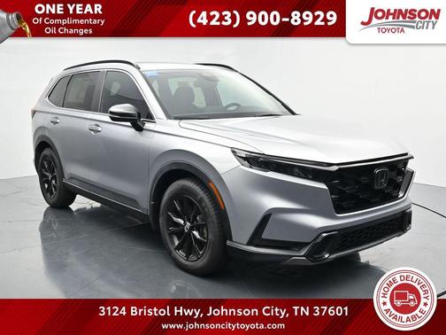 Lunar Silver Metallic 2023 Honda CR-V Hybrid Sport FWD