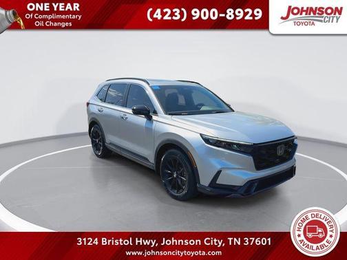 Lunar Silver Metallic 2023 Honda CR-V Hybrid Sport FWD