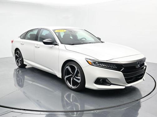 Platinum White Pearl 2022 Honda Accord Sport 1.5T