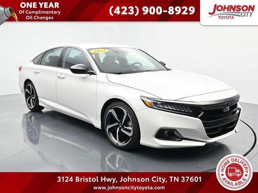 Platinum White Pearl 2022 Honda Accord Sport 1.5T