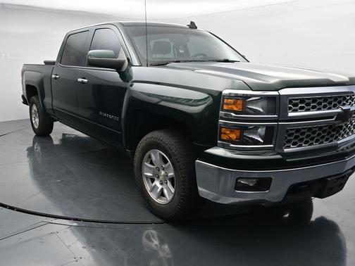 Rainforest Green Metallic 2015 Chevrolet Silverado 1500 1LT