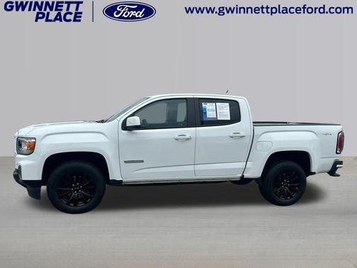 Summit White 2022 GMC Canyon Elevation