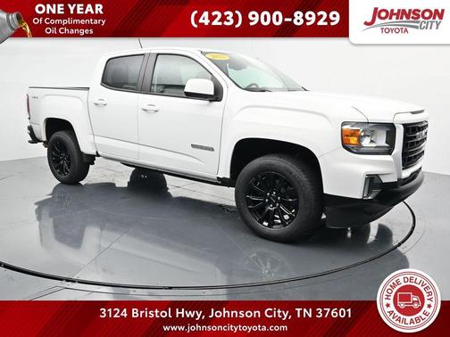 Summit White 2022 GMC Canyon Elevation