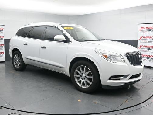 Summit White 2017 Buick Enclave Leather