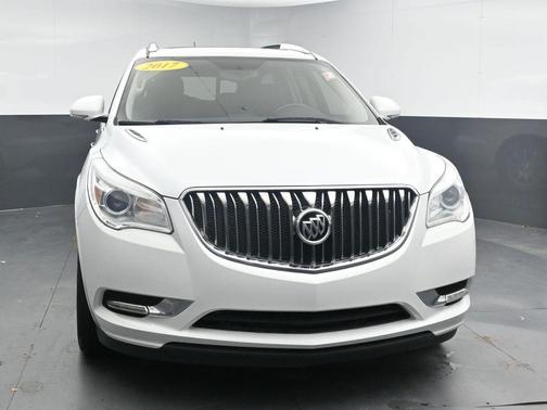 Summit White 2017 Buick Enclave Leather