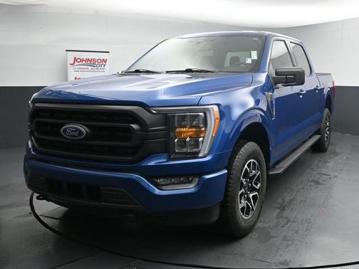Atlas Blue Metallic 2022 Ford F-150 XLT