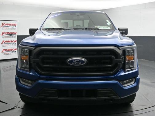 Atlas Blue Metallic 2022 Ford F-150 XLT