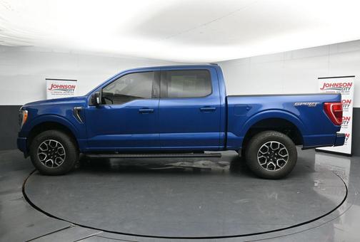 Atlas Blue Metallic 2022 Ford F-150 XLT