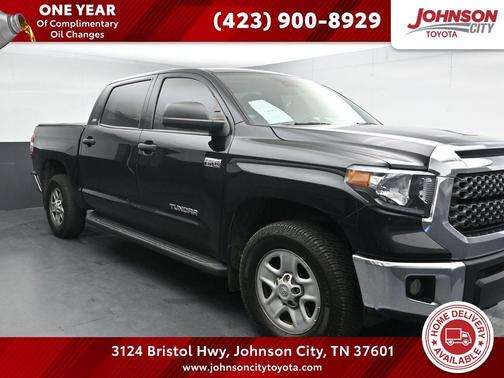 Midnight Black Metallic 2021 Toyota Tundra SR5
