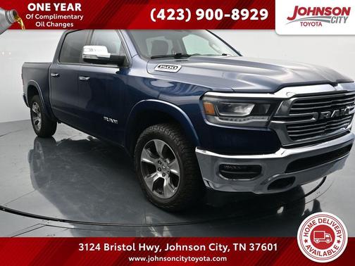 Patriot Blue Pearlcoat 2022 RAM 1500 Laramie