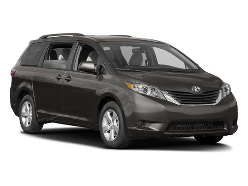 Midnight Black Metallic 2017 Toyota Sienna LE