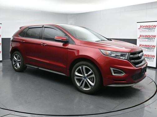 Ruby Red Metallic 2017 Ford Edge Sport
