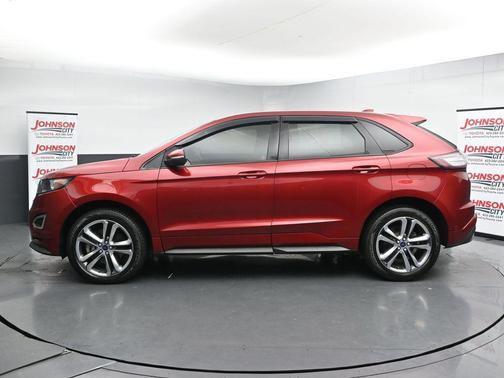Ruby Red Metallic 2017 Ford Edge Sport