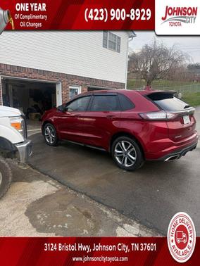 Ruby Red Metallic 2017 Ford Edge Sport