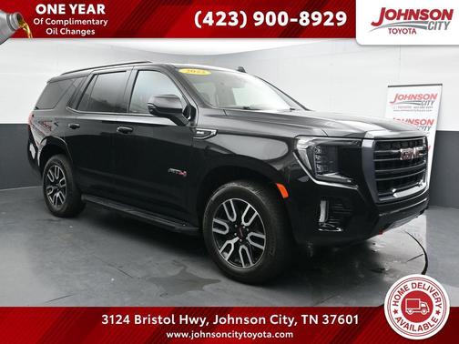 Onyx Black 2022 GMC Yukon 4WD AT4