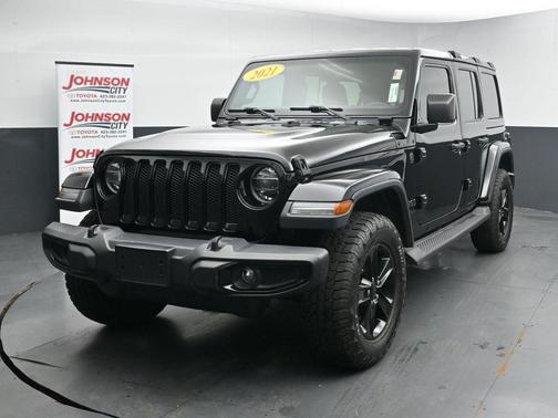 Black Clearcoat 2021 Jeep Wrangler Unlimited Sahara