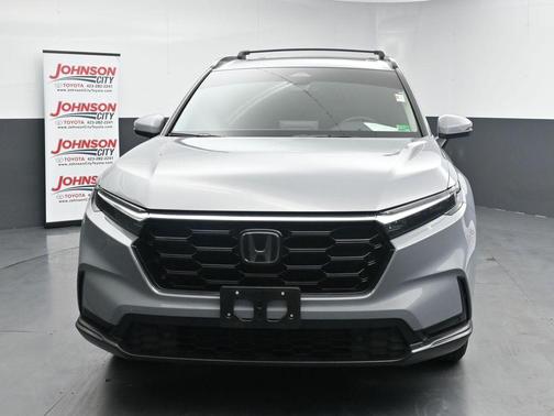 Solar Silver Metallic 2025 Honda CR-V EX-L AWD