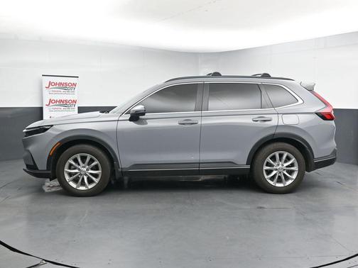 Solar Silver Metallic 2025 Honda CR-V EX-L AWD
