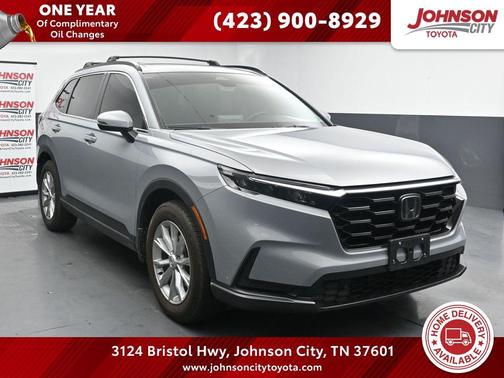 Solar Silver Metallic 2025 Honda CR-V EX-L AWD