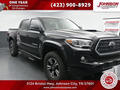 Midnight Black Metallic 2019 Toyota Tacoma TRD Sport