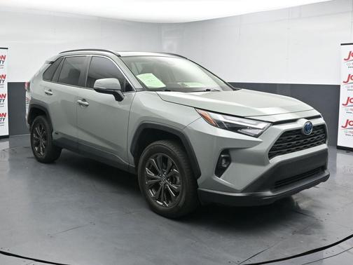 Lunar Rock 2022 Toyota RAV4 Hybrid XLE Premium