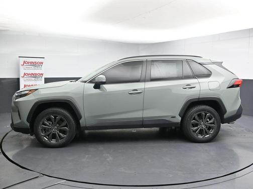 Lunar Rock 2022 Toyota RAV4 Hybrid XLE Premium