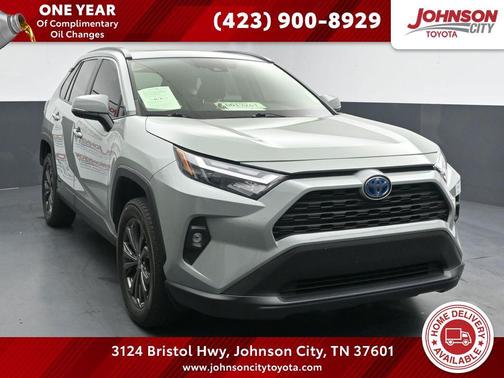Lunar Rock 2022 Toyota RAV4 Hybrid XLE Premium