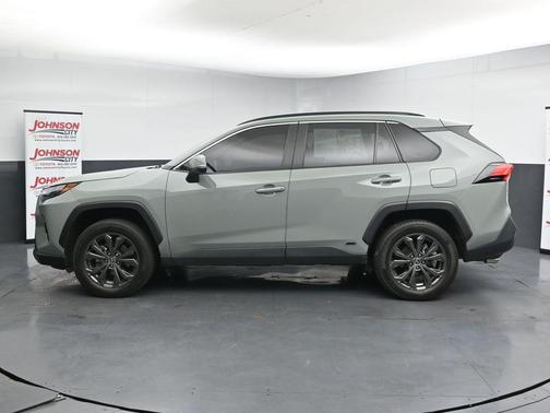 Lunar Rock 2022 Toyota RAV4 Hybrid XLE Premium