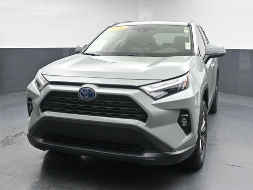 Lunar Rock 2022 Toyota RAV4 Hybrid XLE Premium