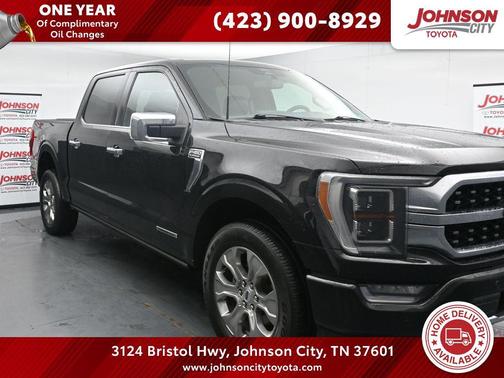Agate Black Metallic 2022 Ford F-150 Platinum