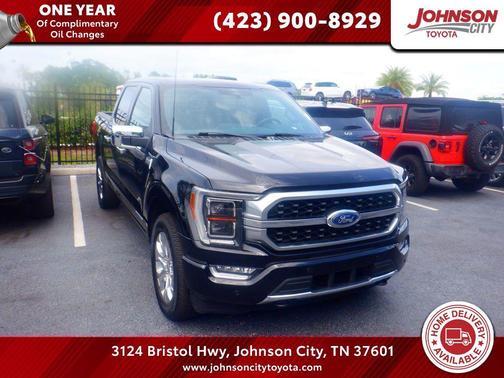 Agate Black Metallic 2022 Ford F-150 Platinum