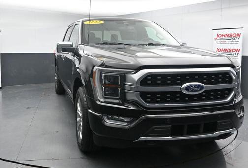 Agate Black Metallic 2022 Ford F-150 Platinum