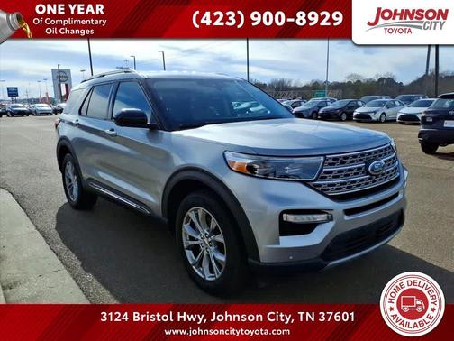 Iconic Silver Metallic 2023 Ford Explorer Limited