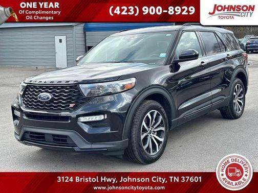Agate Black Metallic 2023 Ford Explorer ST