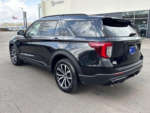 Agate Black Metallic 2023 Ford Explorer ST