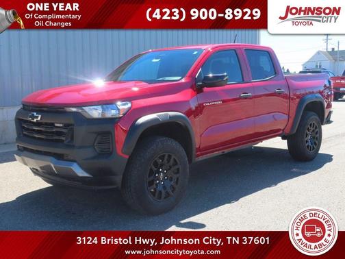 Radiant Red Tintcoat 2024 Chevrolet Colorado Trail Boss