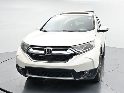 White Diamond Pearl 2018 Honda CR-V EX-L