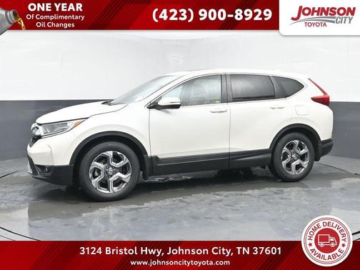 White Diamond Pearl 2018 Honda CR-V EX-L
