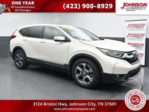 White Diamond Pearl 2018 Honda CR-V EX-L