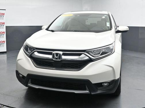 White Diamond Pearl 2018 Honda CR-V EX-L