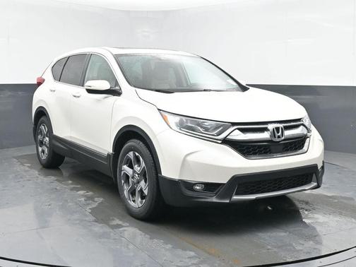 White Diamond Pearl 2018 Honda CR-V EX-L