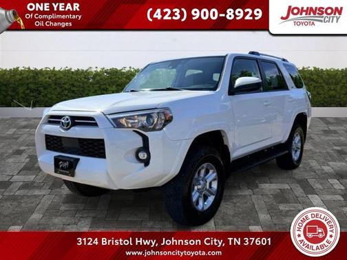 White 2022 Toyota 4Runner SR5