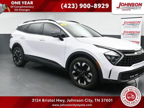 Glacial White Pearl 2023 Kia Sportage X-Line