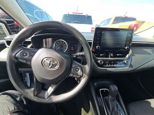 White 2022 Toyota Corolla LE