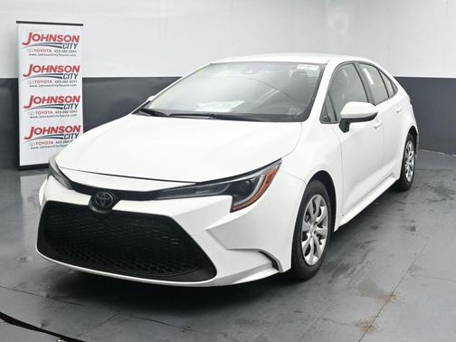 White 2022 Toyota Corolla LE