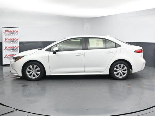 White 2022 Toyota Corolla LE