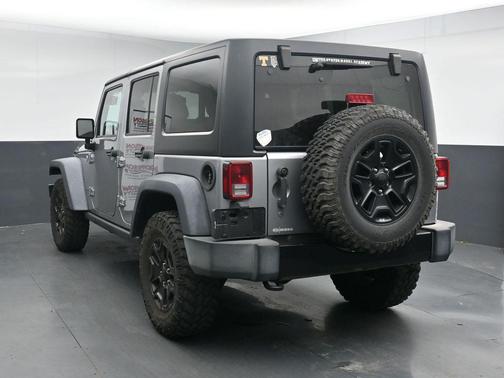 Billet Silver Metallic Clearcoat 2016 Jeep Wrangler Unlimited Willys Wheeler