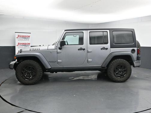 Billet Silver Metallic Clearcoat 2016 Jeep Wrangler Unlimited Willys Wheeler