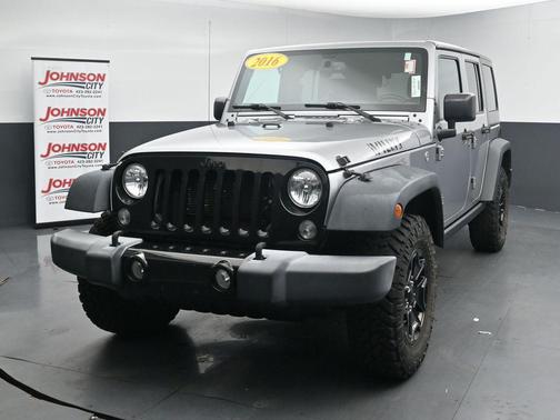Billet Silver Metallic Clearcoat 2016 Jeep Wrangler Unlimited Willys Wheeler